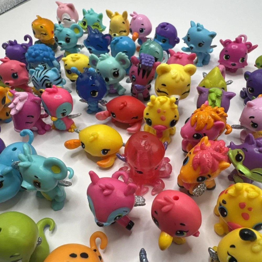 58‎ Hatchimals CollEGGitibles Various Mini Figures - Pony Hippo Crab Bird
